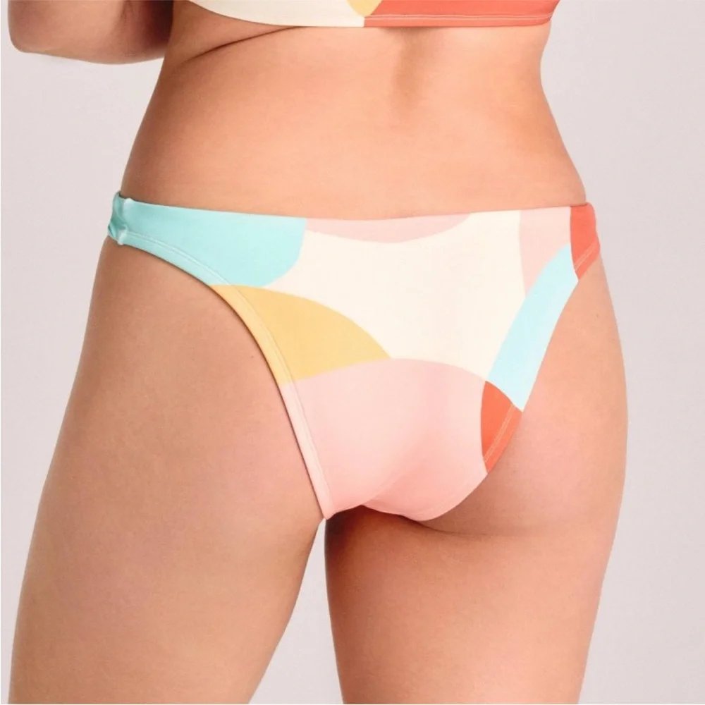 Vitamin A for Target stained glass abstract botanical print bikini bottoms